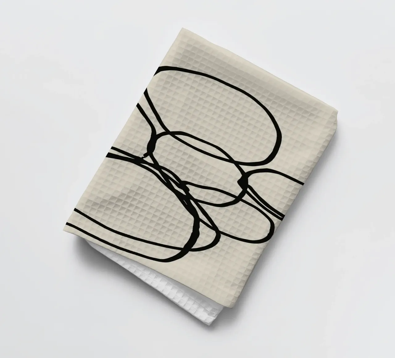 Echo Lines No 09 canovaccio da cucina da treechild