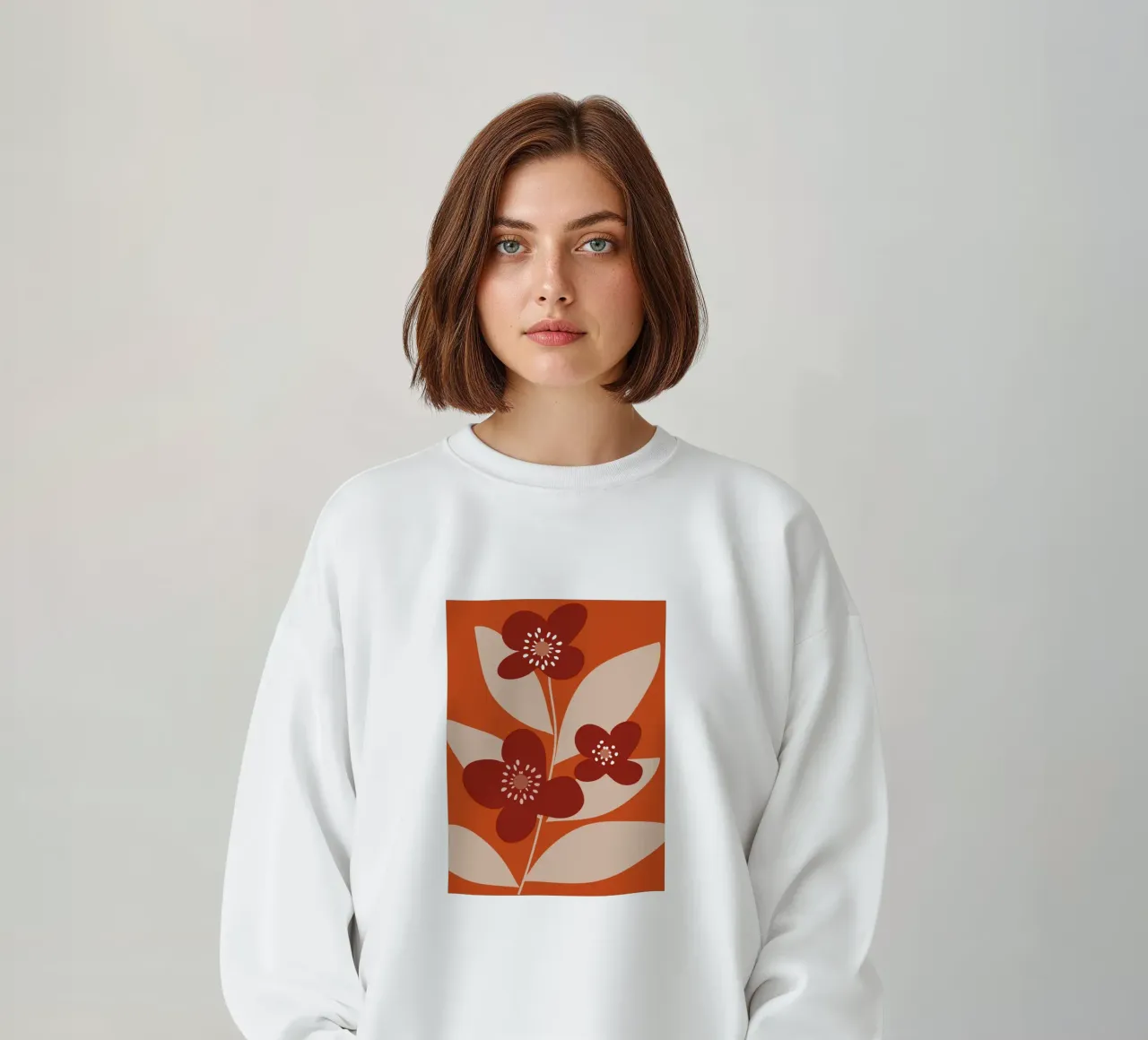 Minimal Flower Branch sudadera de MirimoDesign