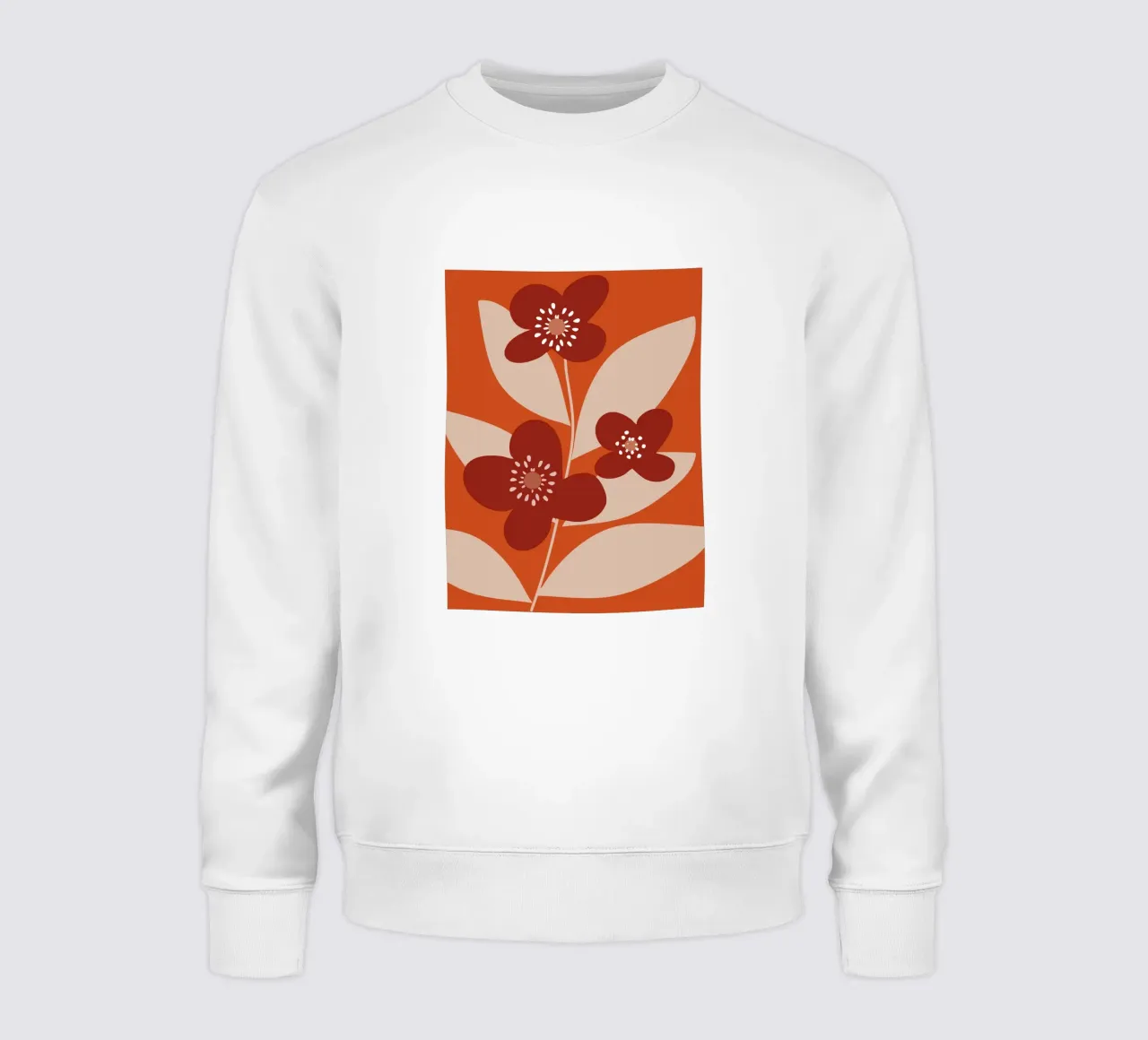 Minimal Flower Branch felpa da MirimoDesign