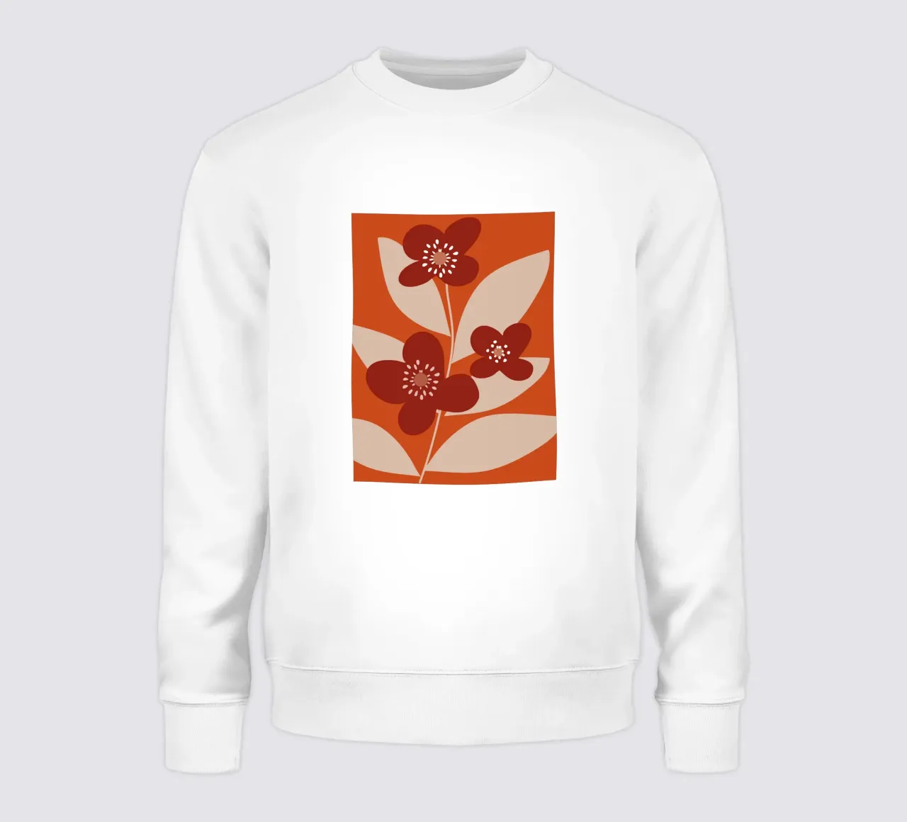 Minimal Flower Branch sudadera de MirimoDesign