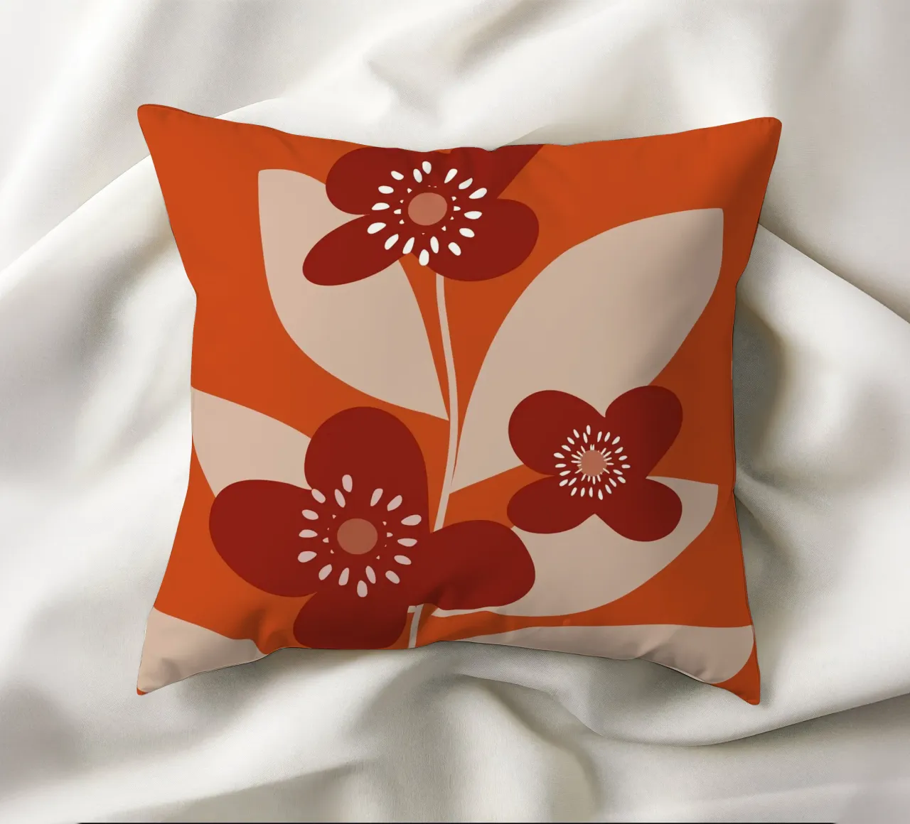 Minimal Flower Branch cuscino da MirimoDesign