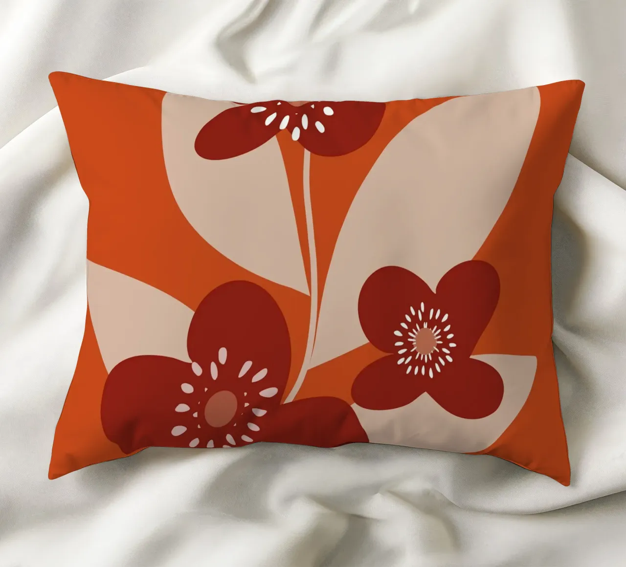 Minimal Flower Branch cuscino da MirimoDesign