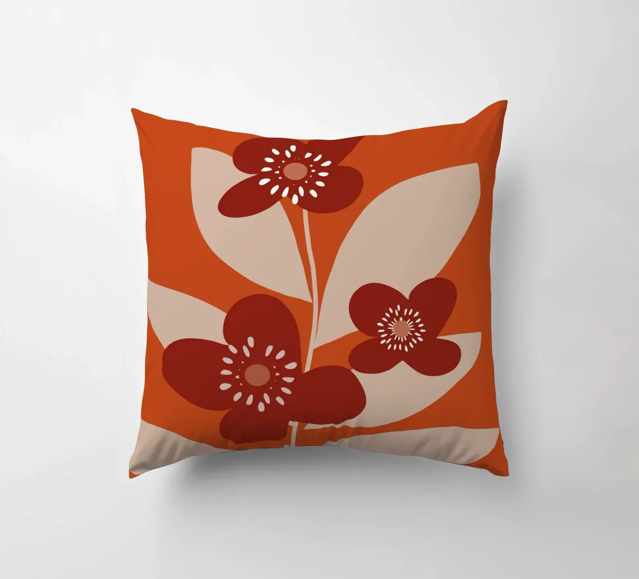 Minimal Flower Branch cuscino da MirimoDesign
