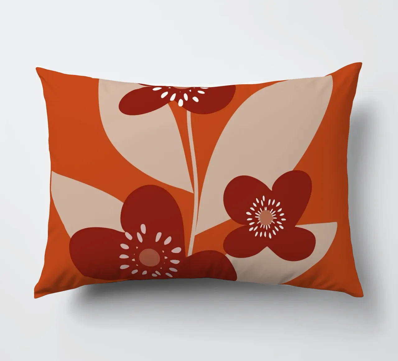 Minimal Flower Branch cuscino da MirimoDesign