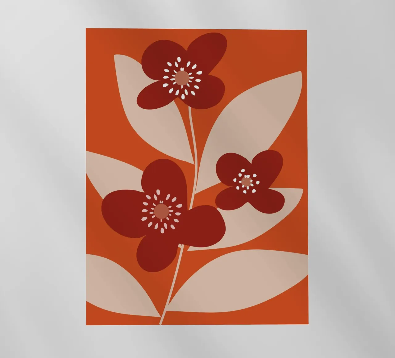 Minimal Flower Branch pellicola backlit da MirimoDesign