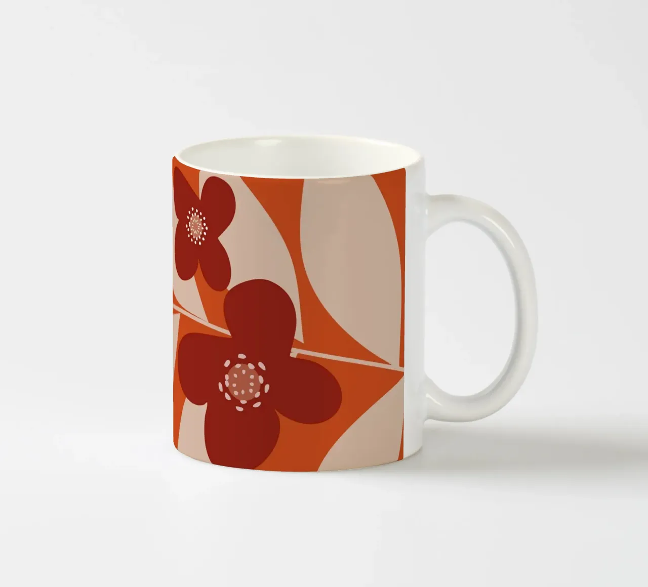 Minimal Flower Branch tazza in ceramica da MirimoDesign