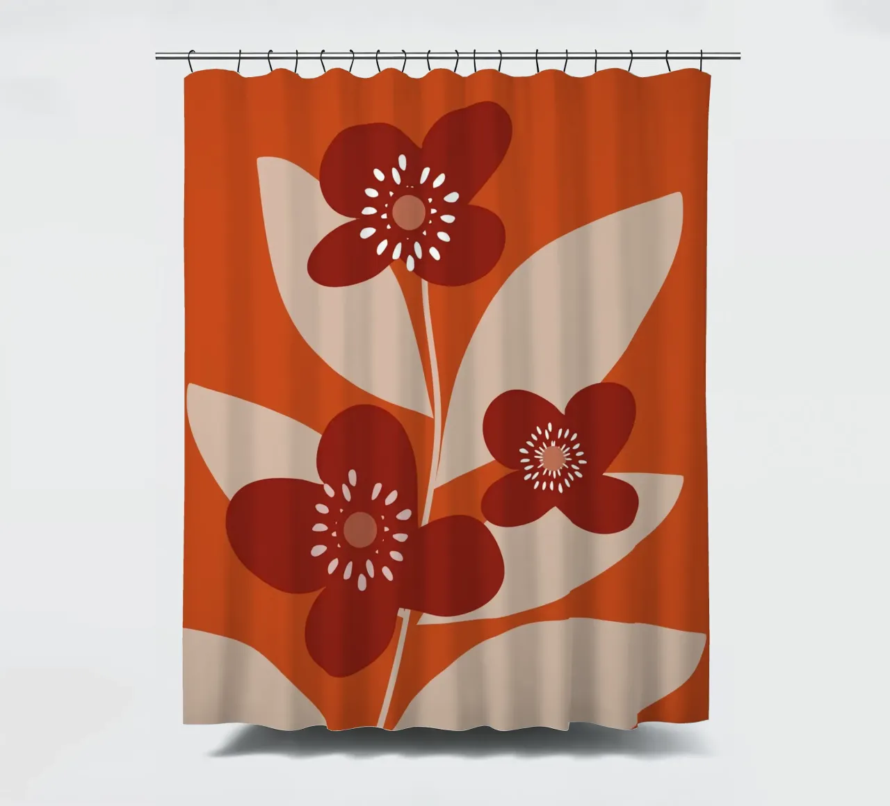 Minimal Flower Branch tenda da doccia da MirimoDesign