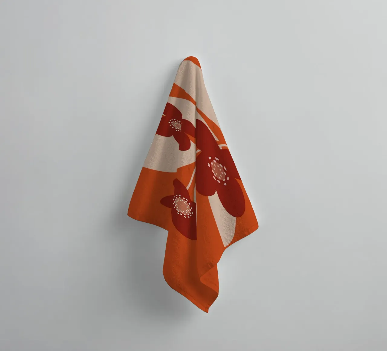 Minimal Flower Branch asciugamano da bagno da MirimoDesign