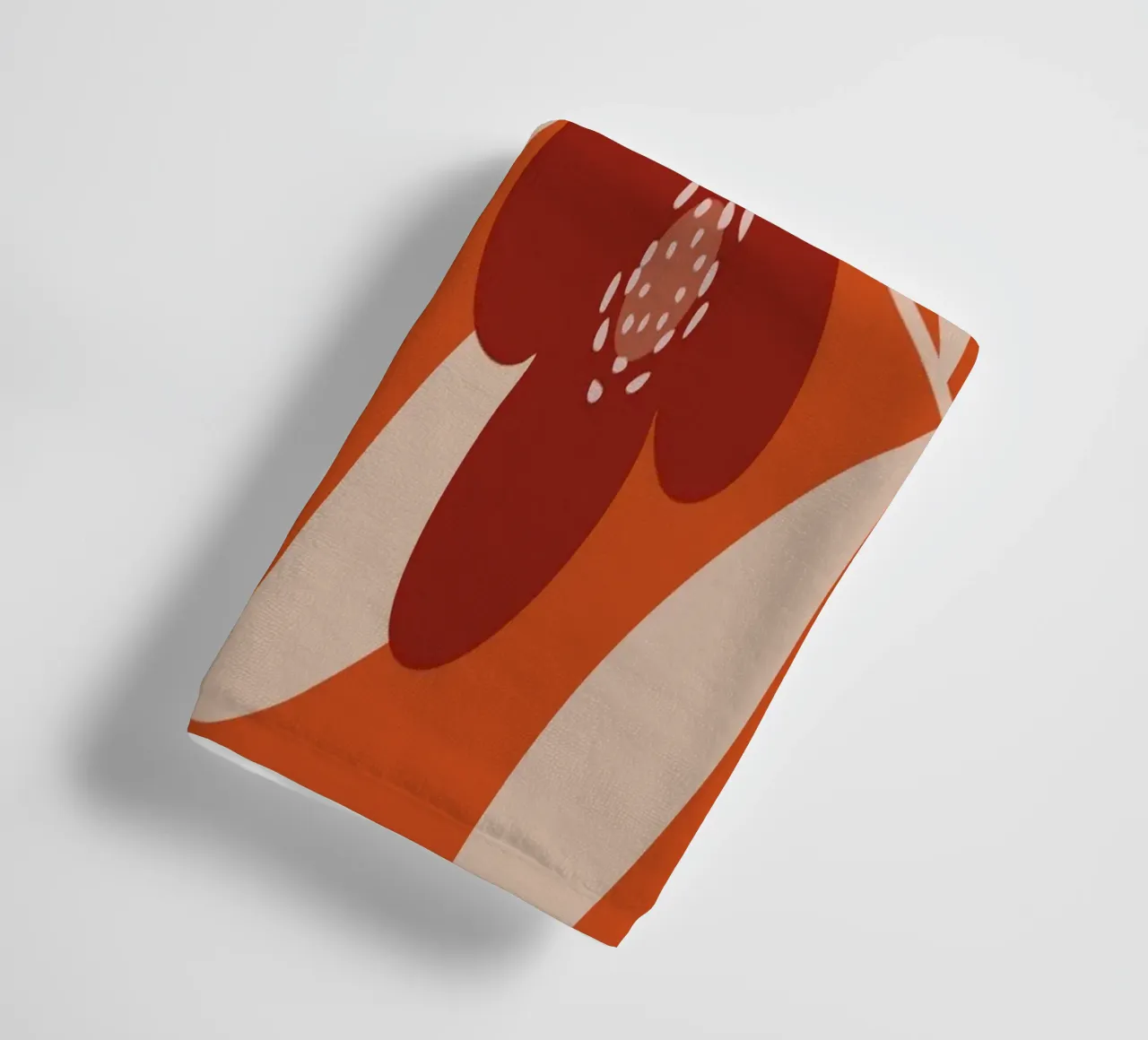 Minimal Flower Branch Handtuch von MirimoDesign