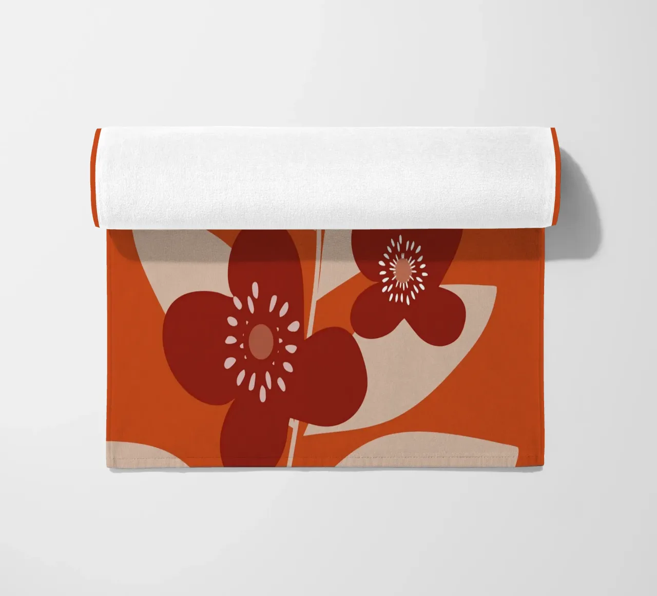 Minimal Flower Branch telo mare da MirimoDesign