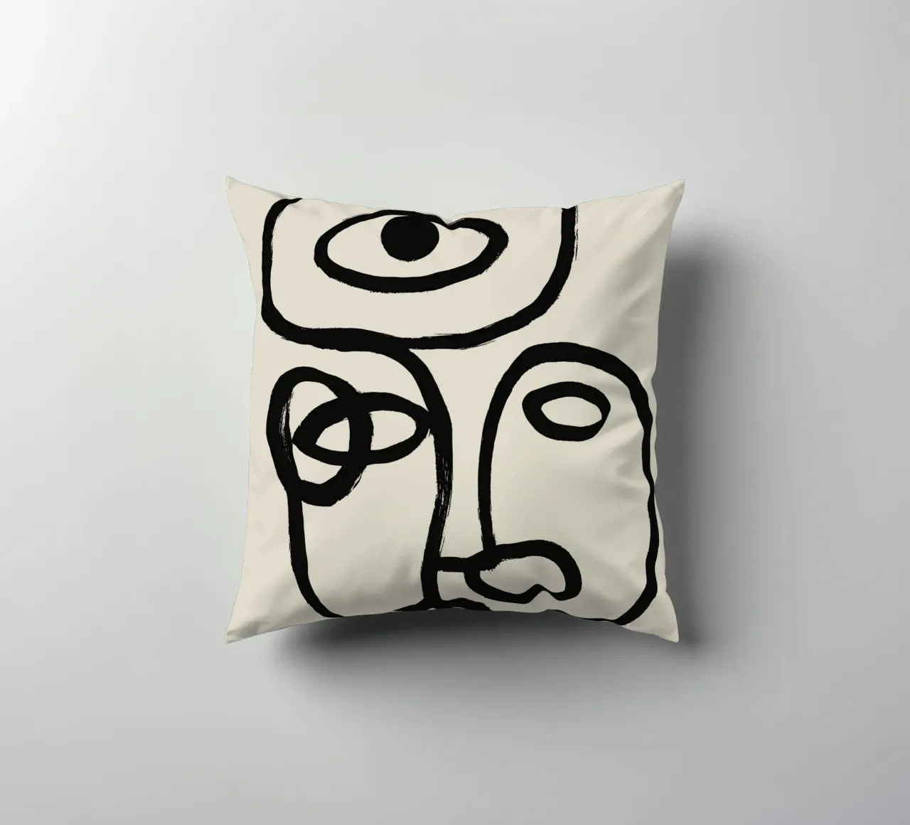 Echo Lines No 10 cuscino da treechild