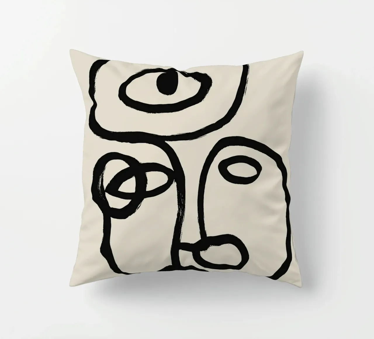 Echo Lines No 10 cuscino da treechild
