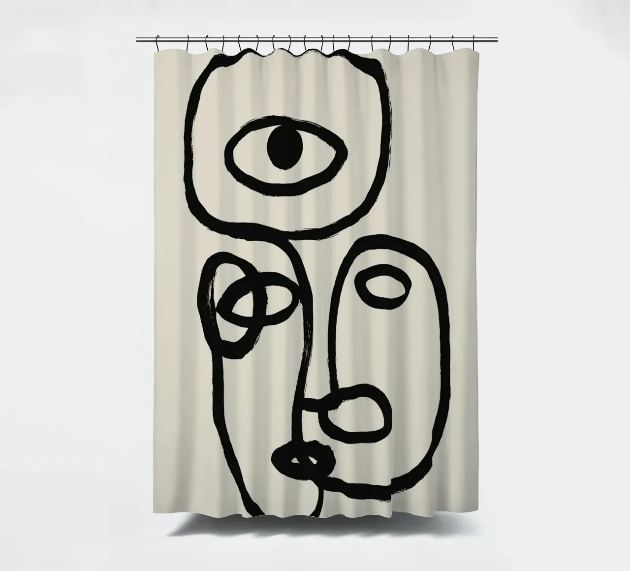 Echo Lines No 10 tenda da doccia da treechild