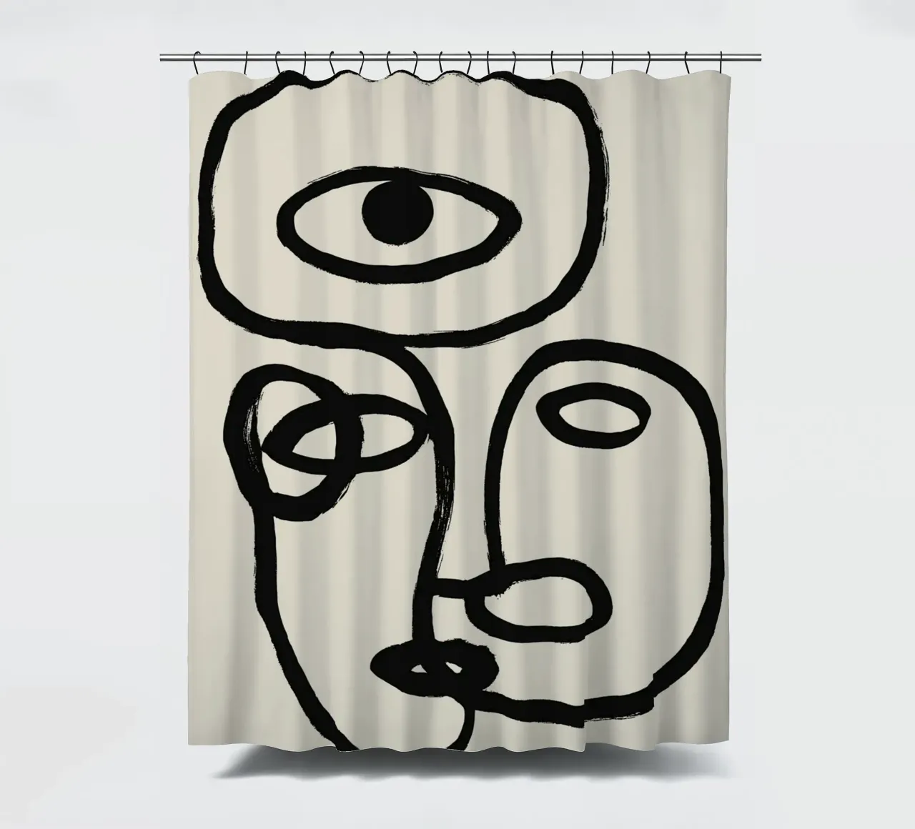Echo Lines No 10 tenda da doccia da treechild