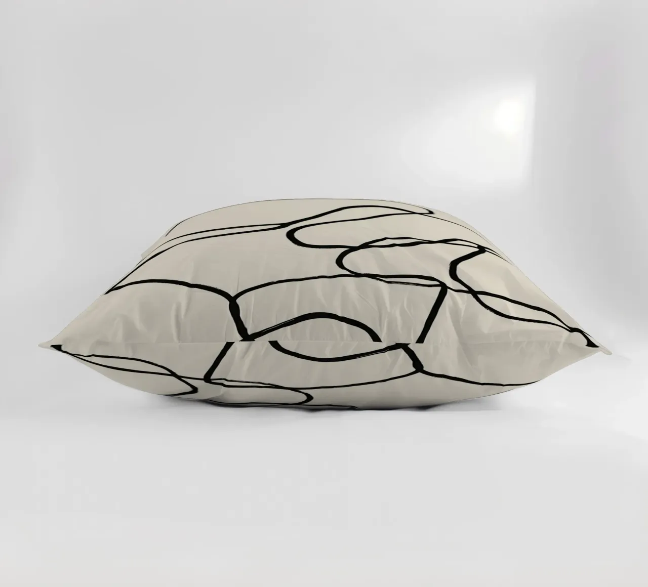 Echo Lines No 11 decorative cushion by treechild