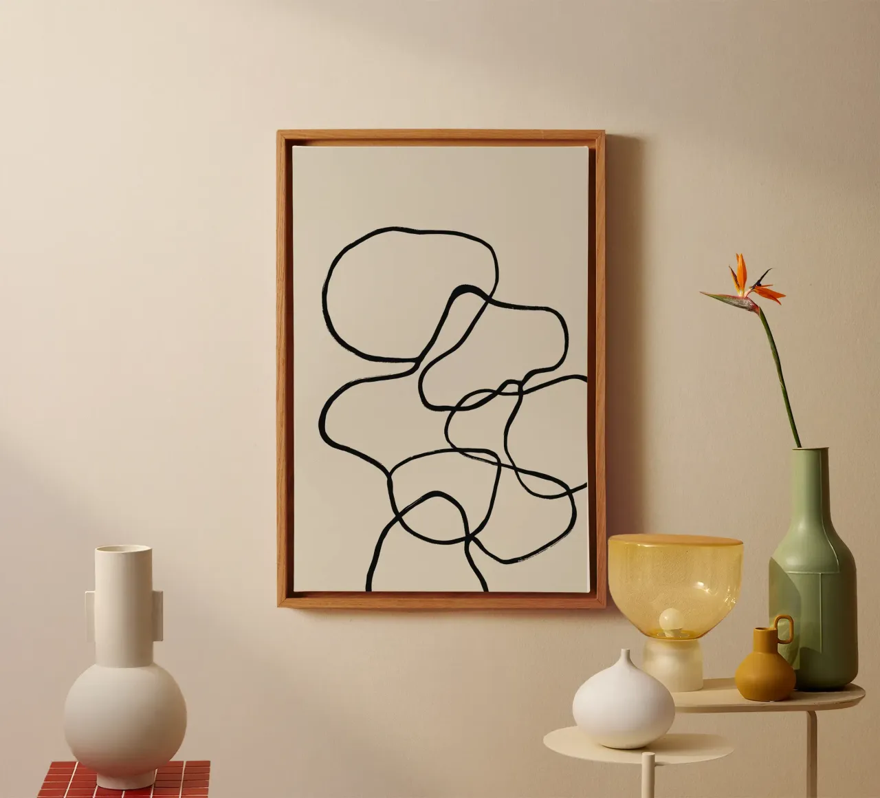 Echo Lines No 11 canvas van treechild