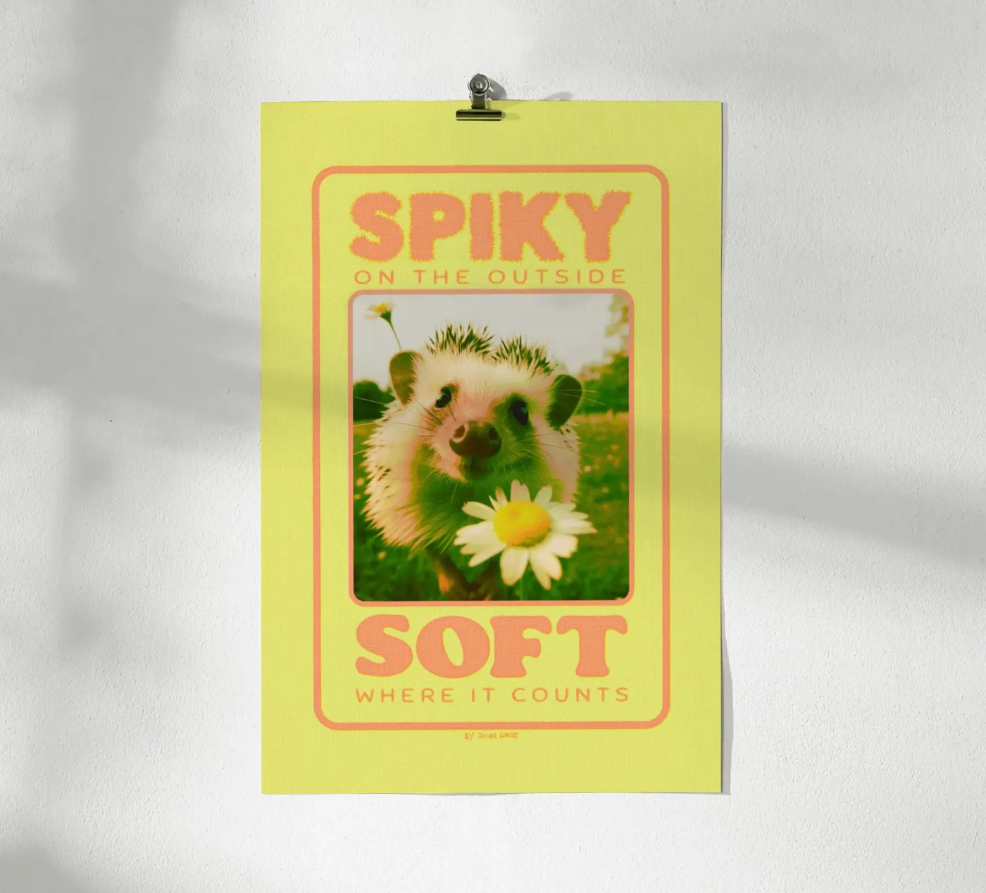 Soft Inside poster van Jonas Loose