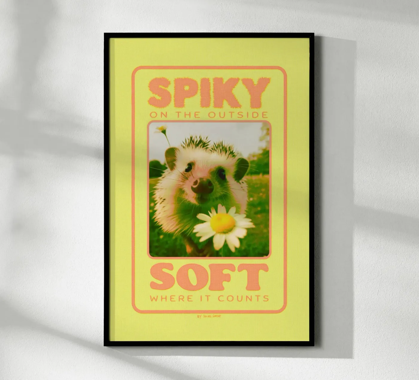 Soft Inside poster van Jonas Loose