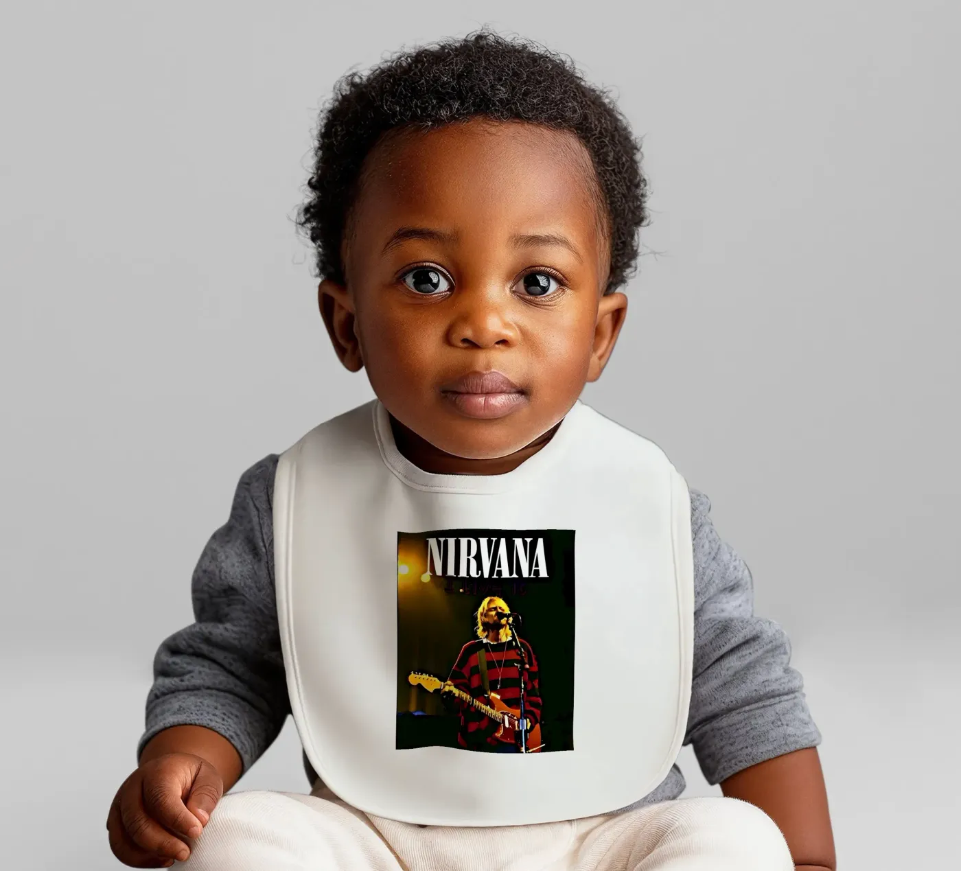 Nirvana Babylätzchen von vintage singer