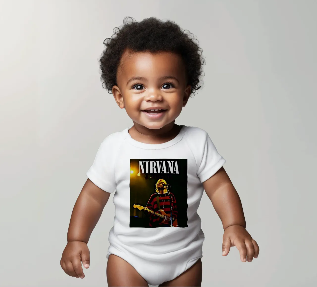 Nirvana body neonato maniche corte da vintage singer