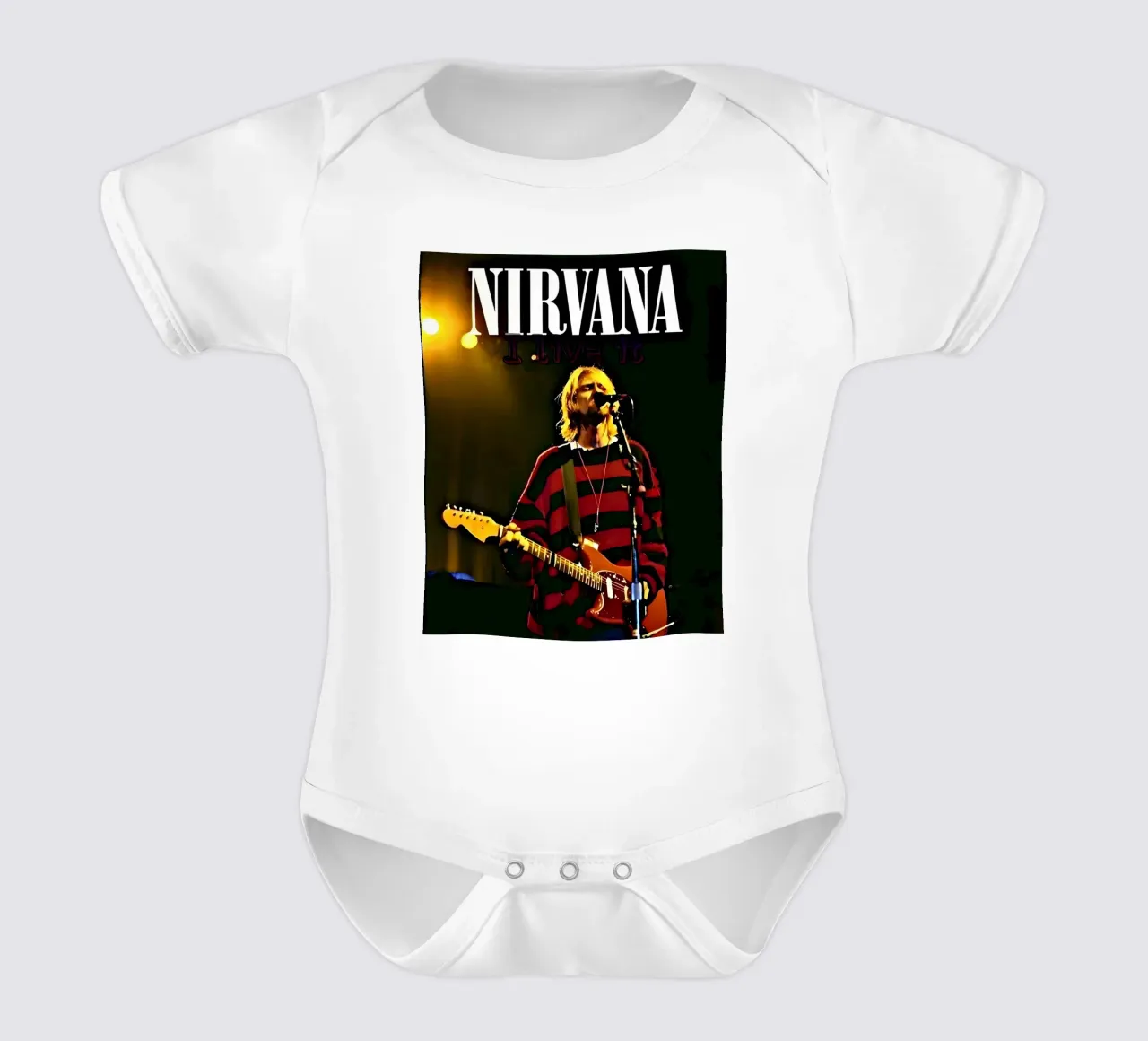 Nirvana body neonato maniche corte da vintage singer