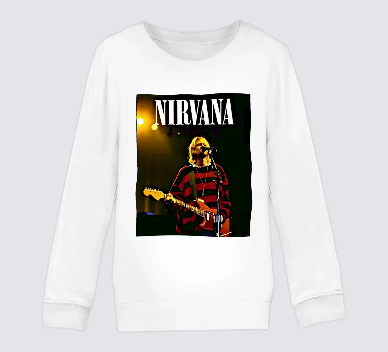 Nirvana felpa bambino da vintage singer