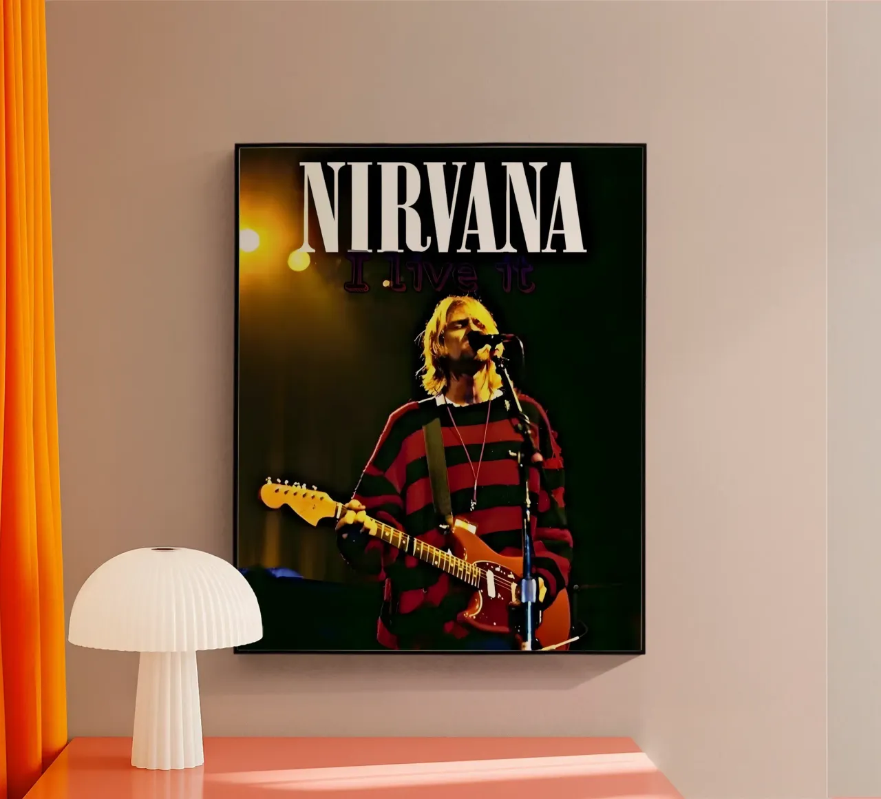Nirvana plexiglass da vintage singer