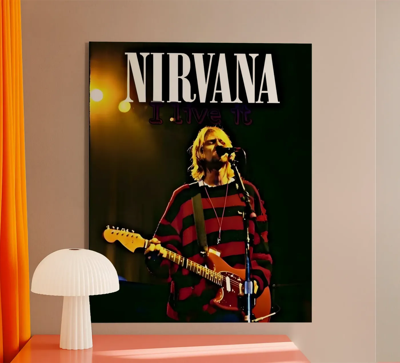 Nirvana plexiglass da vintage singer