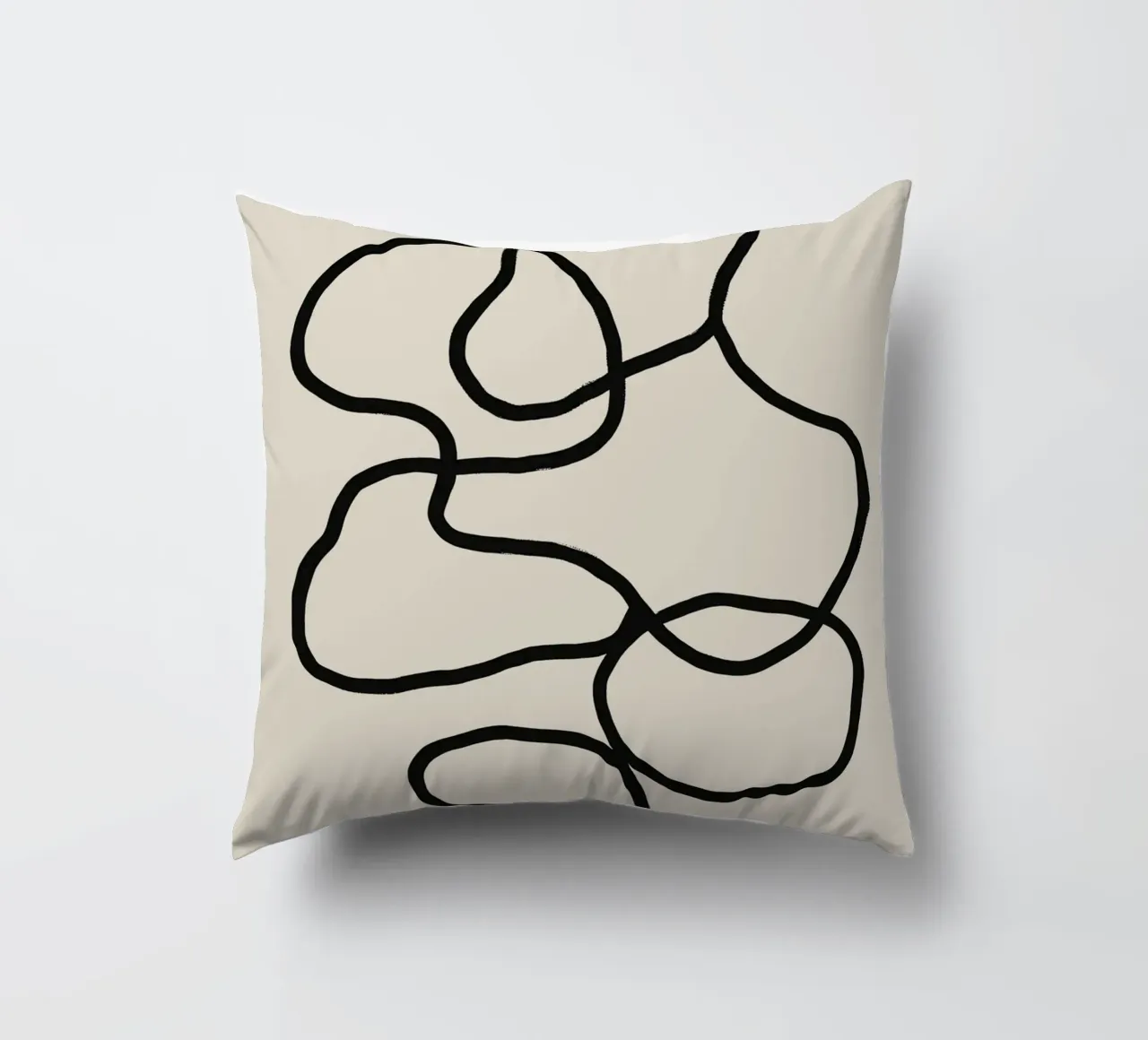 Echo Lines No 12 cuscino da treechild