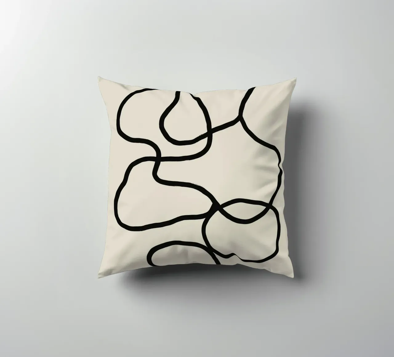 Echo Lines No 12 cuscino da treechild