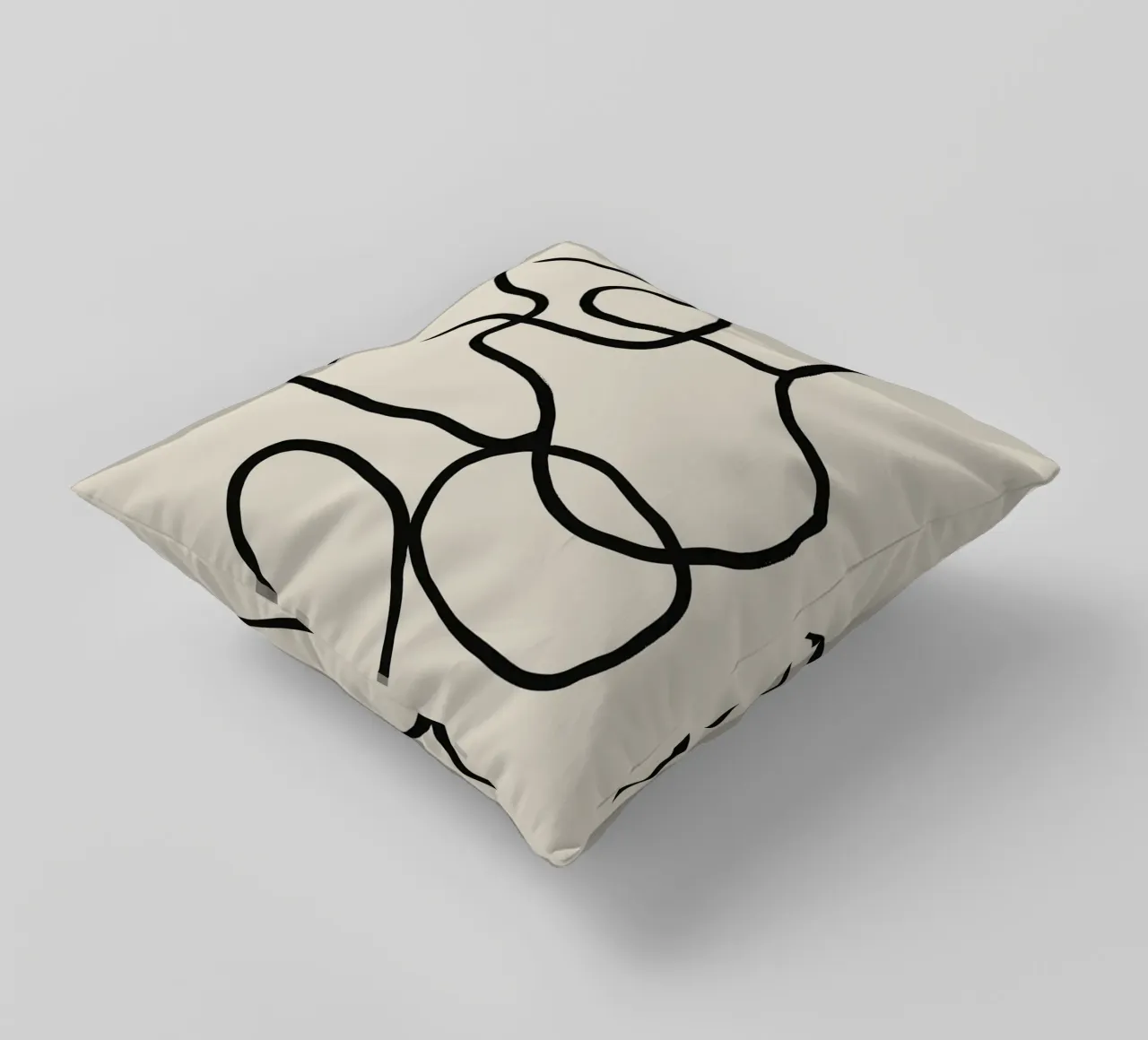 Echo Lines No 12 cuscino da treechild