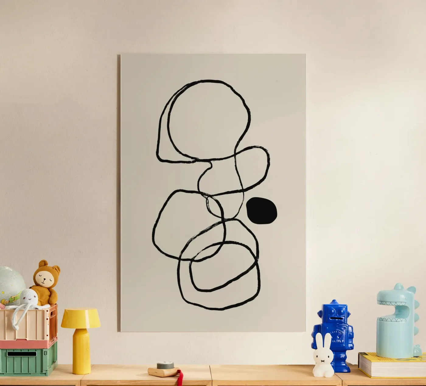 Echo Lines No 13 Acryl-Glas von treechild