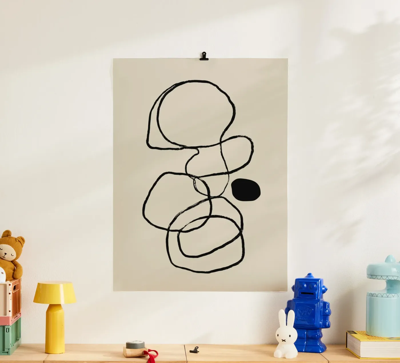 Echo Lines No 13 poster by treechild