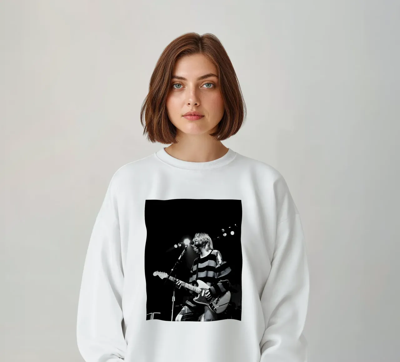 Gitaris dagli Stati Uniti felpa da vintage singer