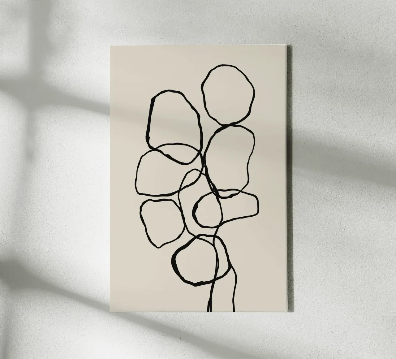 Echo Lines No 14 tela da treechild