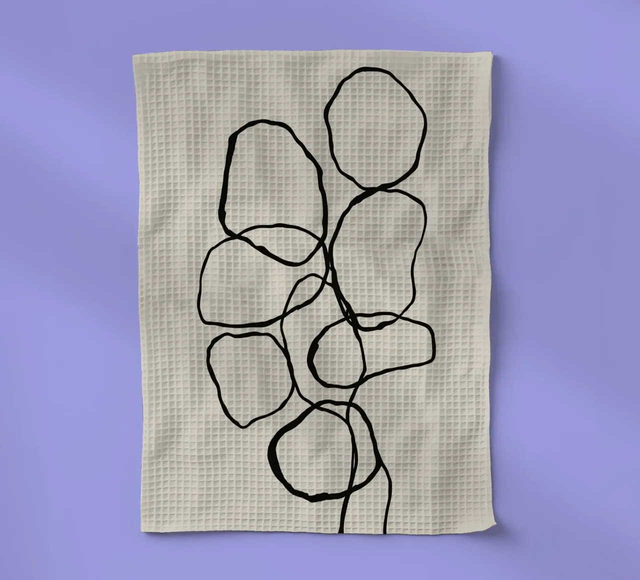 Echo Lines No 14 canovaccio da cucina da treechild