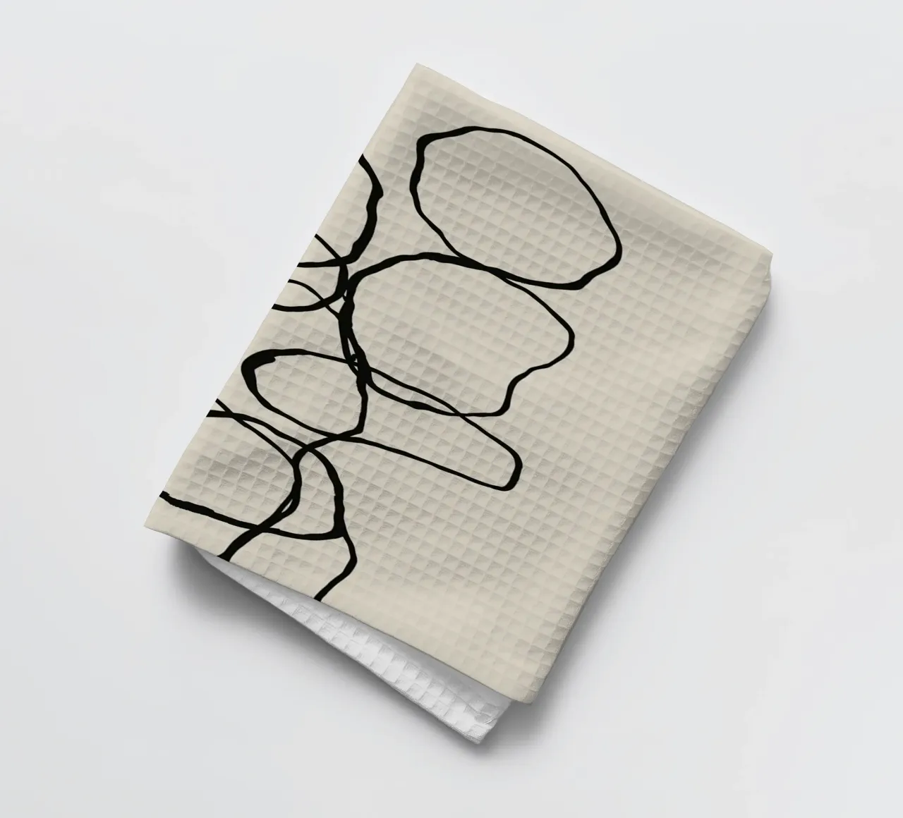 Echo Lines No 14 canovaccio da cucina da treechild