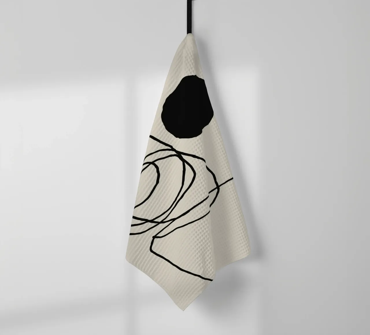 Echo Lines No 15 canovaccio da cucina da treechild