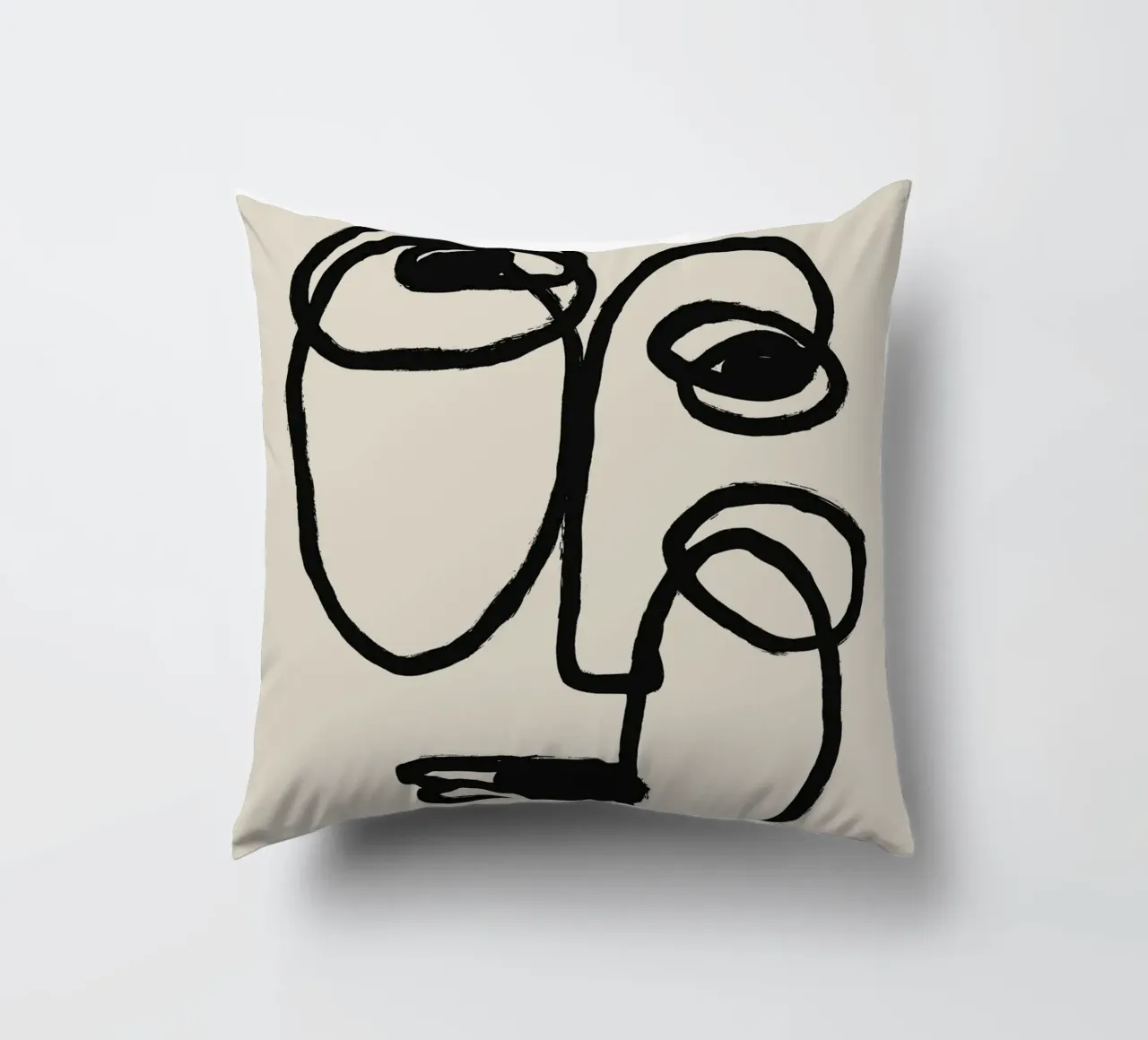Echo Lines No 16 cuscino da treechild