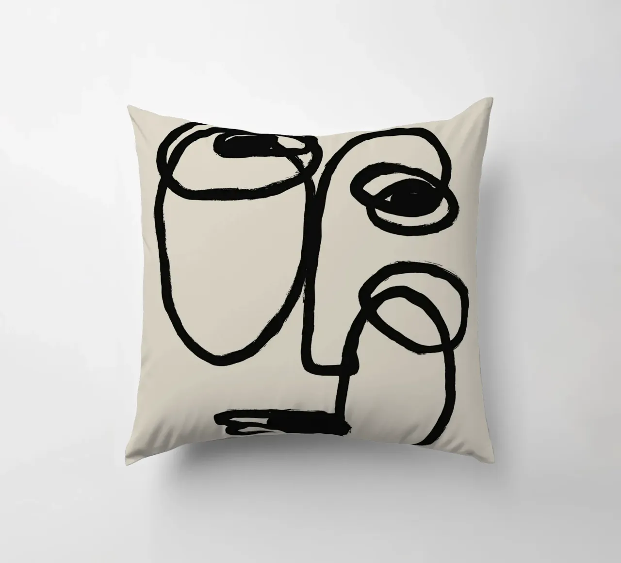 Echo Lines No 16 cuscino da treechild