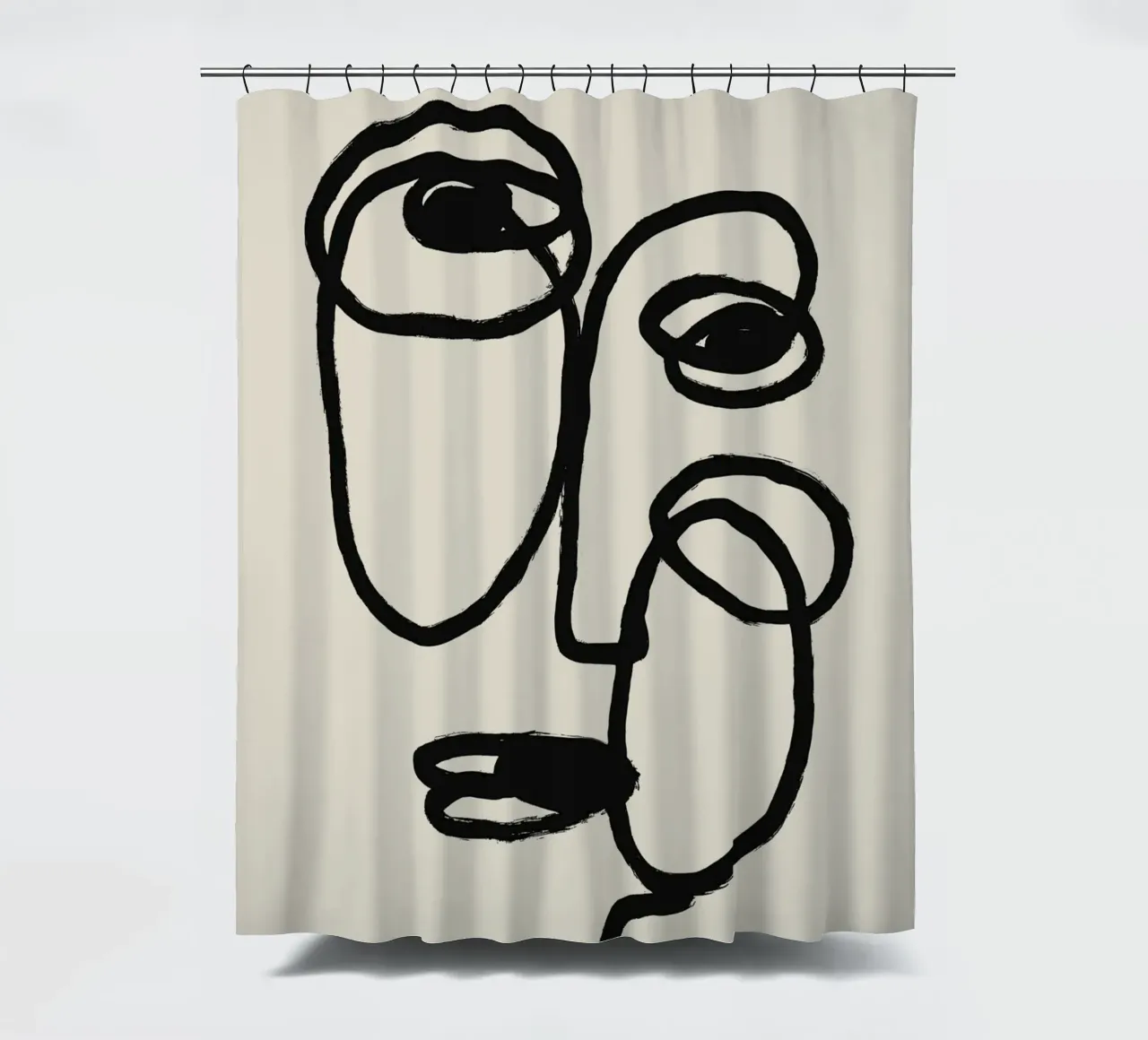 Echo Lines No 16 tenda da doccia da treechild
