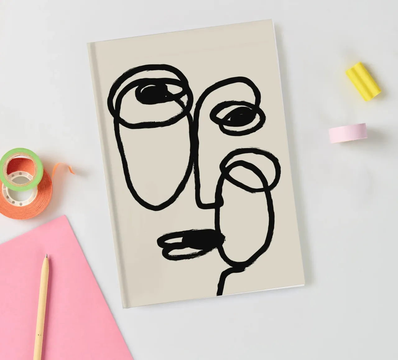 Echo Lines No 16 notebook by treechild