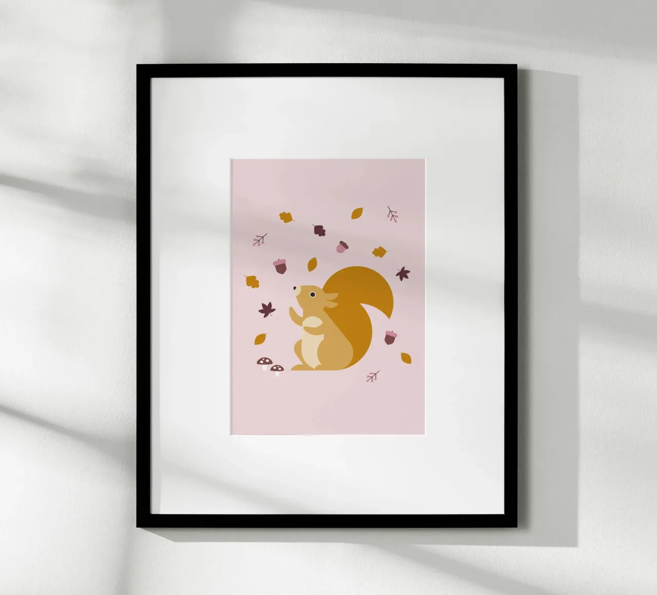 Scoiattoli in autunno carta hahnemühle da Carolin Vonhoff