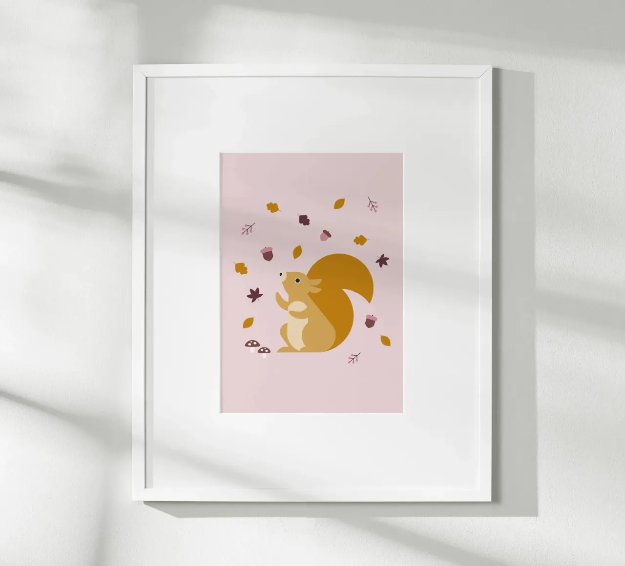 Scoiattoli in autunno carta hahnemühle da Carolin Vonhoff