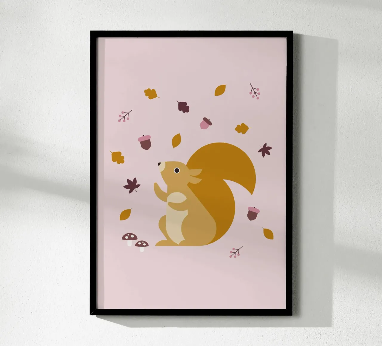 Scoiattoli in autunno carta hahnemühle da Carolin Vonhoff