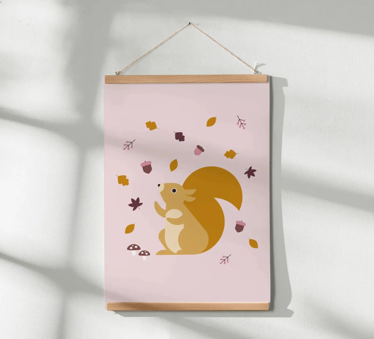 Scoiattoli in autunno carta hahnemühle da Carolin Vonhoff