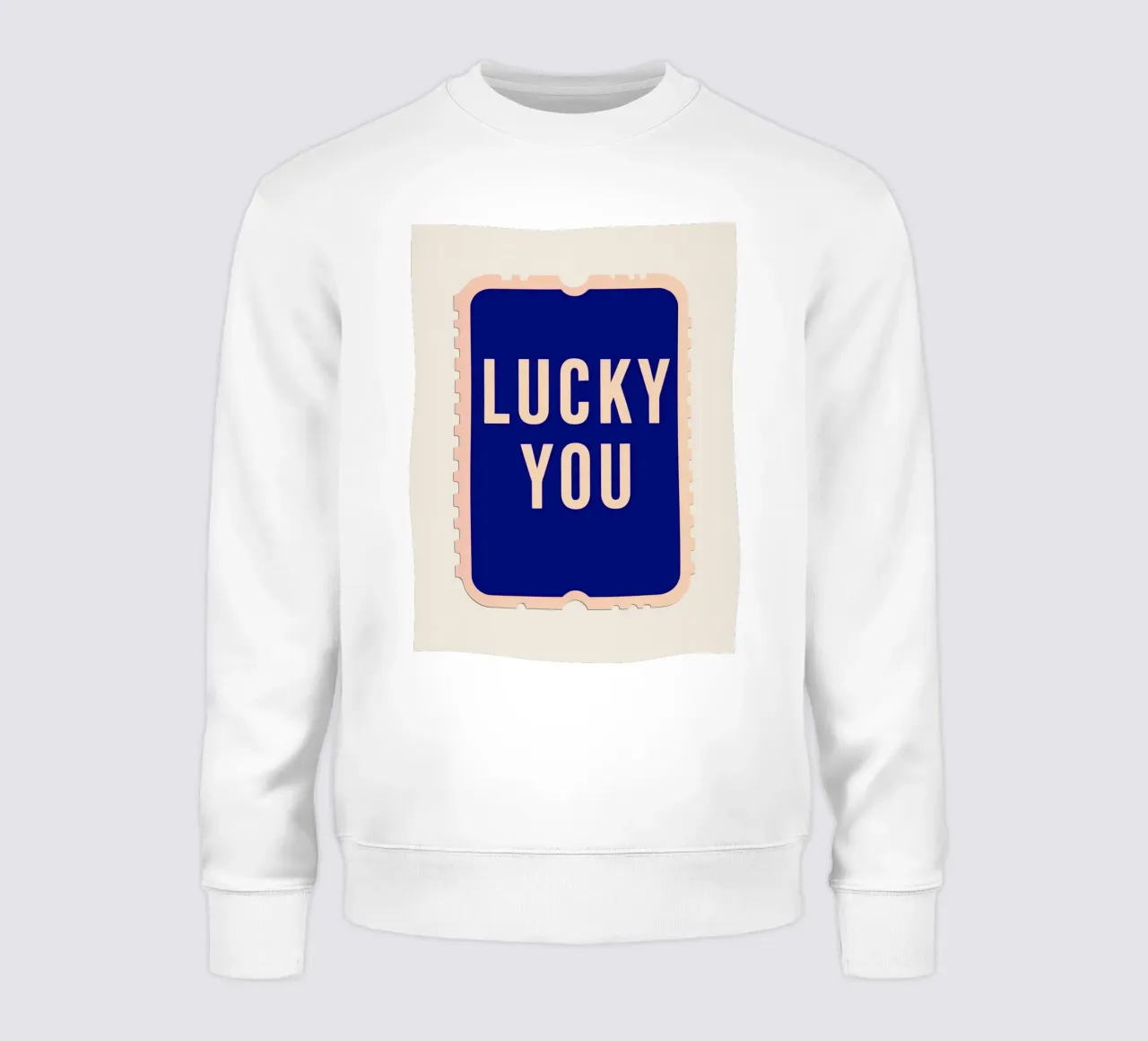 Lucky You - Biglietto dal design audace felpa da DaarbyN