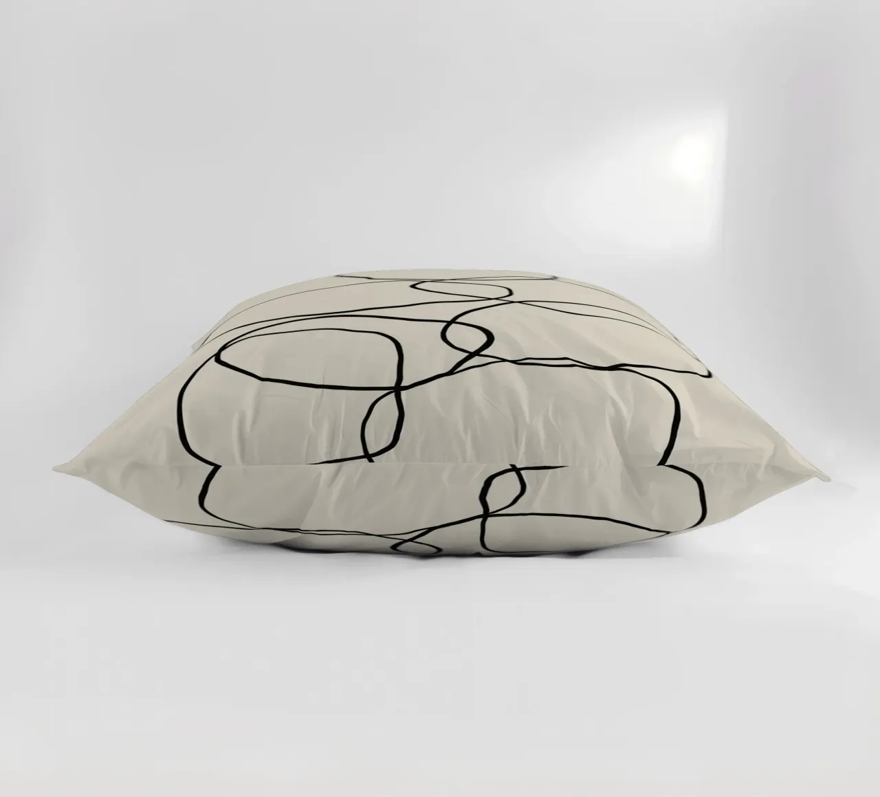 Echo Lines No 17 decorative cushion by treechild