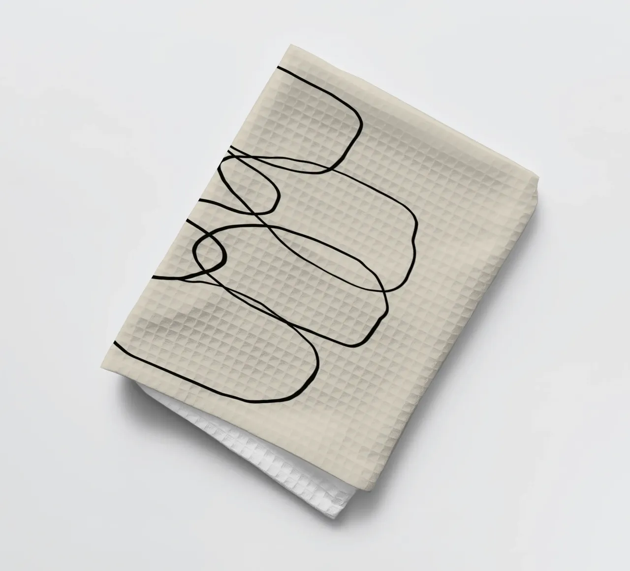 Echo Lines No 17 canovaccio da cucina da treechild