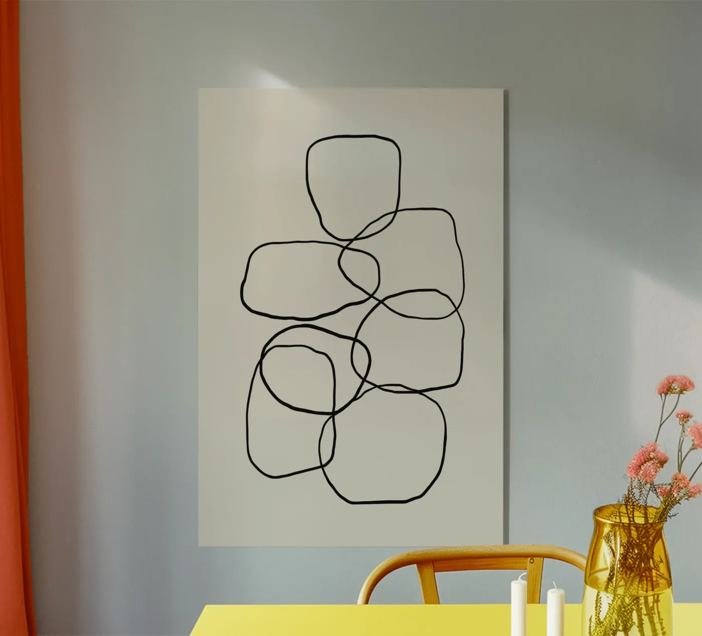 Echo Lines No 17 acryl van treechild